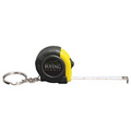 Mini Key Chain Tape Measure 39" With Full Color Imprint